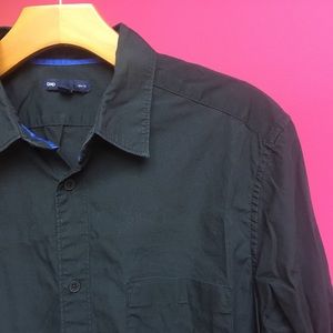 Black Long Sleeve GAP Button Down